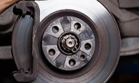Brake rotor and caliper